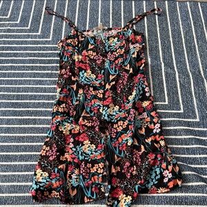 Floral Spaghetti Strap Dress